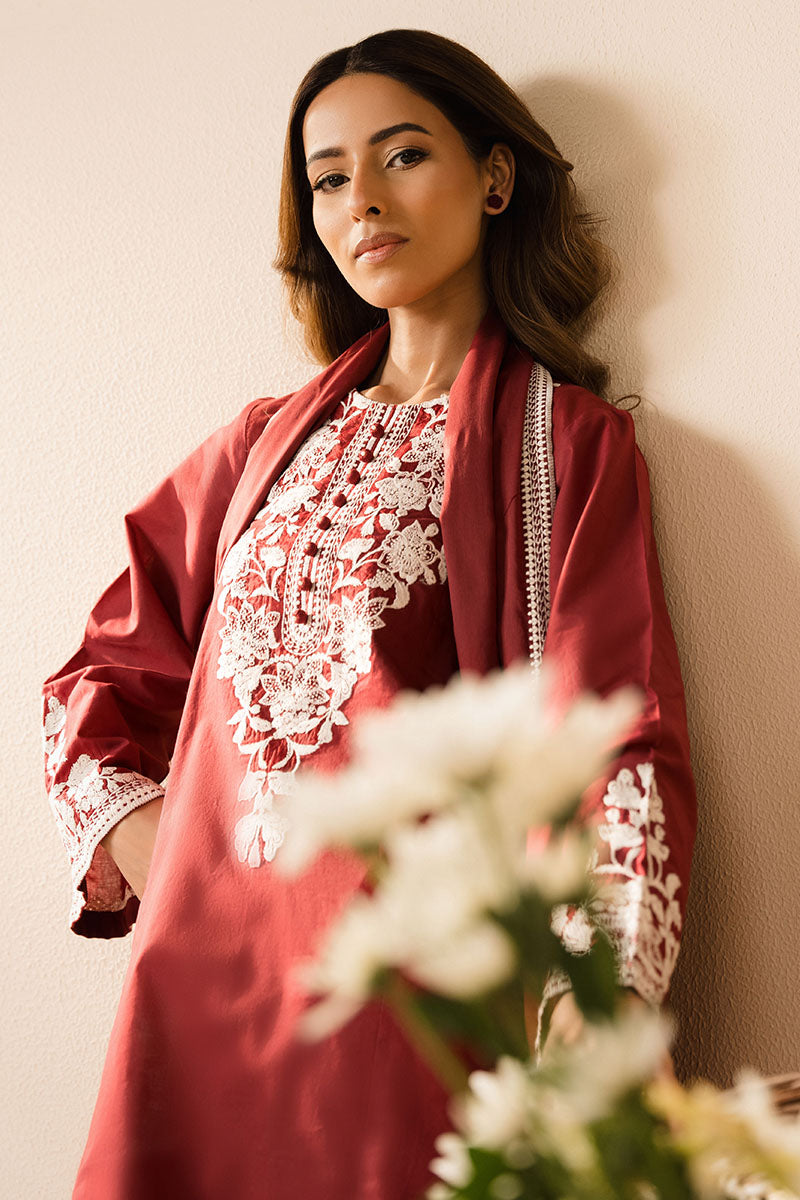 RUBY RADIANCE-2PC (SHIRT & DUPATTA)