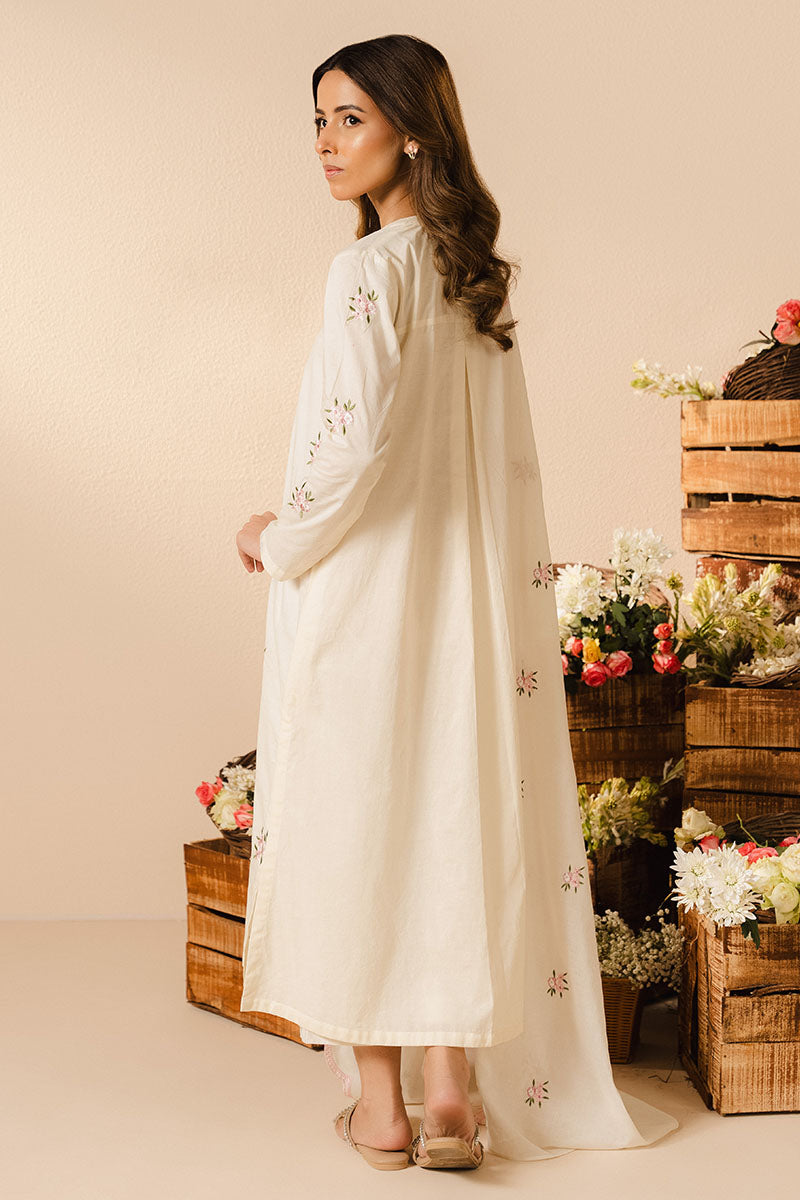 IVORY CHARM-2PC (SHIRT & DUPATTA)