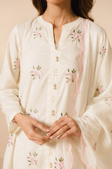 IVORY CHARM-2PC (SHIRT & DUPATTA)