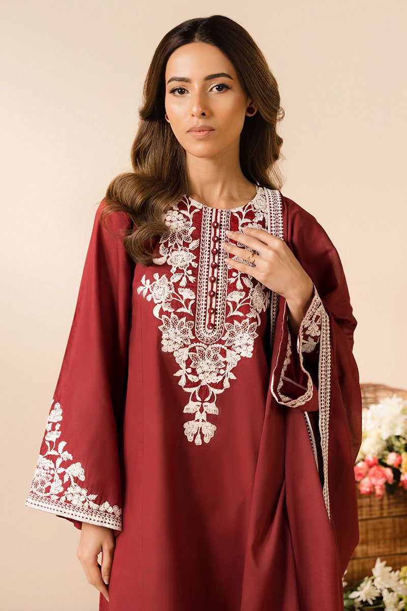 RUBY RADIANCE-2PC (SHIRT & DUPATTA)