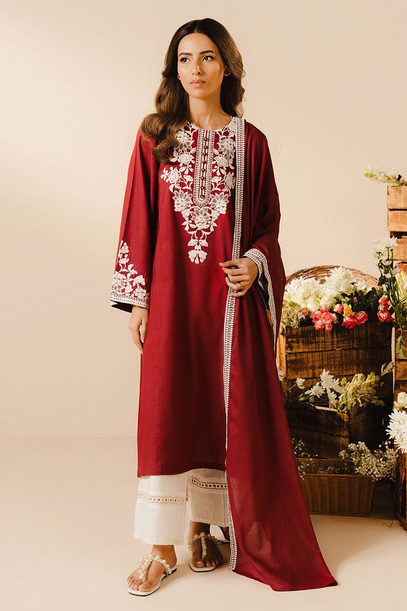 RUBY RADIANCE-2PC (SHIRT & DUPATTA)