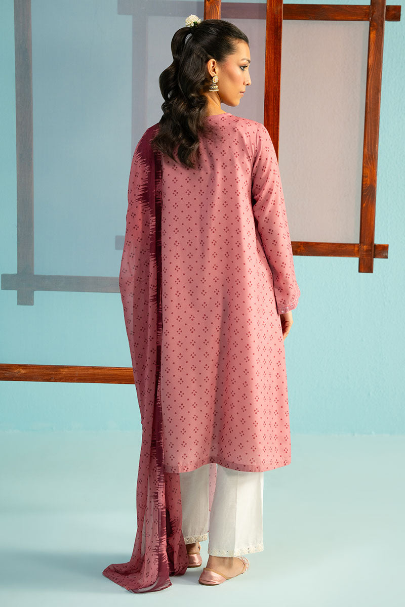 PINK PEARL-2PC (SHIRT & DUPATTA)