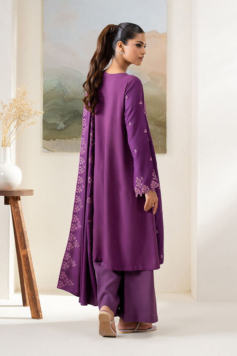 PURPLE HUE-2PC (SHIRT & DUPATTA)