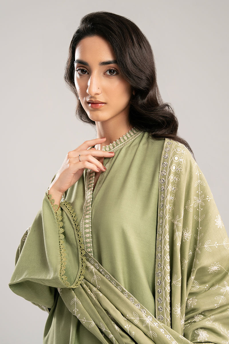 MINT STITCH-2PC(SHIRT & DUPPATA)