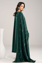 GREEN DROP-2PC(SHIRT & DUPPATA)