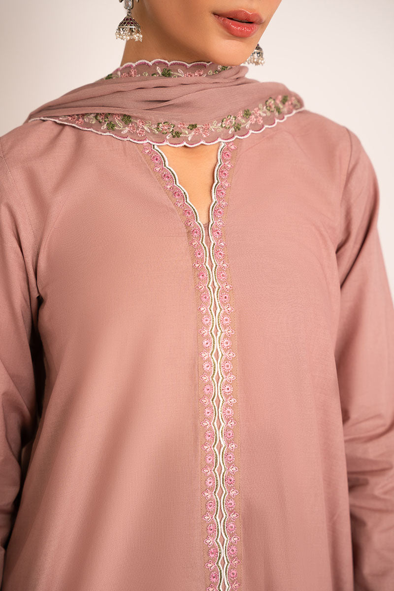 ROSEATE GARDEN-2PC (SHIRT & DUPATTA)
