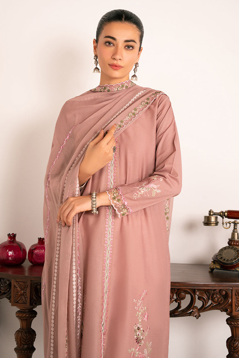 ROSEATE GARDEN-2PC (SHIRT & DUPATTA)