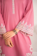 VINTAGE BLUSH-2PC (SHIRT & DUPATTA)