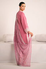 VINTAGE BLUSH-2PC (SHIRT & DUPATTA)