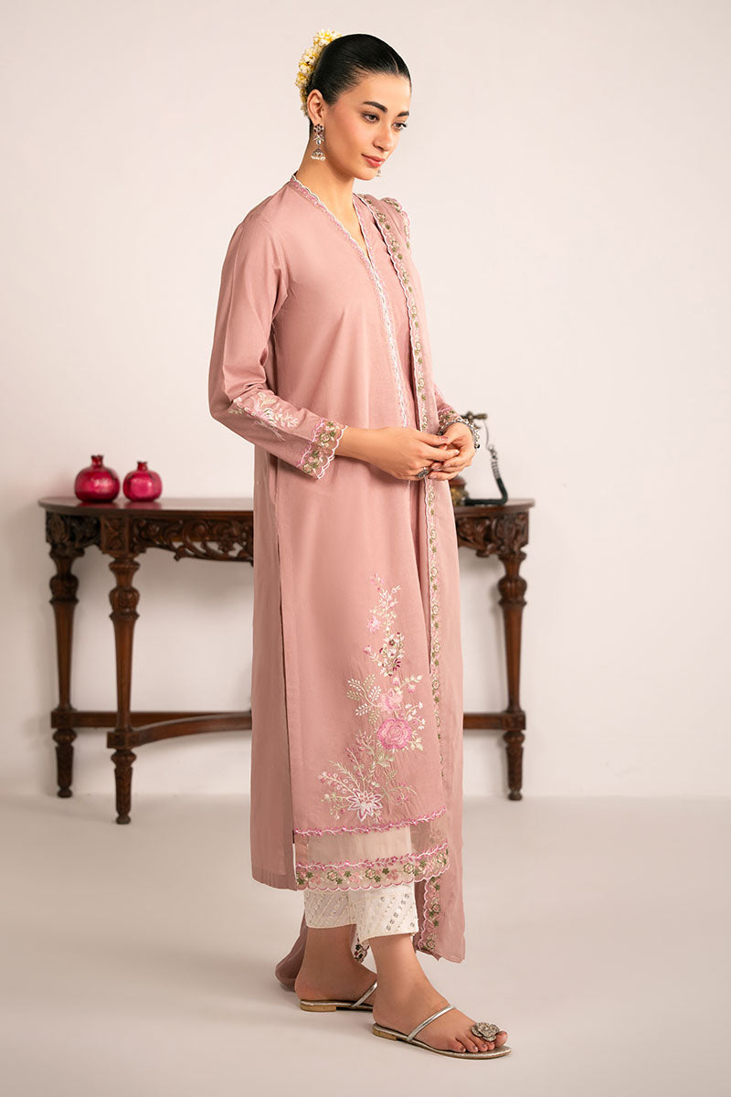 ROSEATE GARDEN-2PC (SHIRT & DUPATTA)