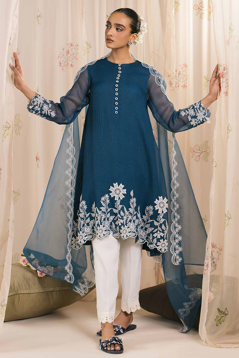 CERULEAN-2PC (SHIRT & DUPATTA)