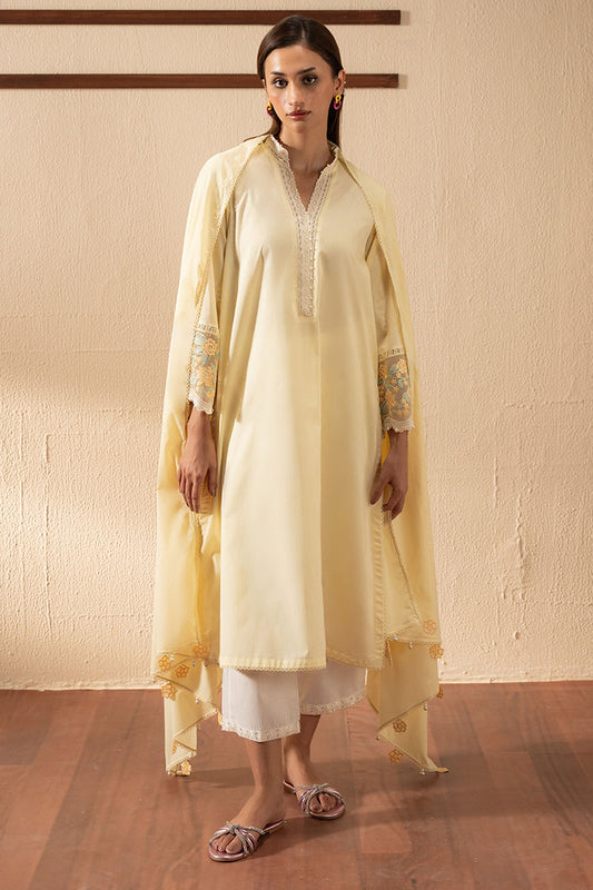 GOLD FUZZ-2PC (SHIRT & DUPATTA)