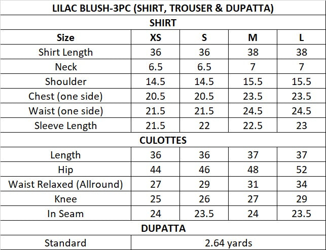 Size Guide