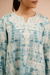 AQUA MARINA-2 PC (SHIRT & DUPATTA)