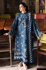 DREAMY DUNE-3PC LINEN PRINTED SUIT