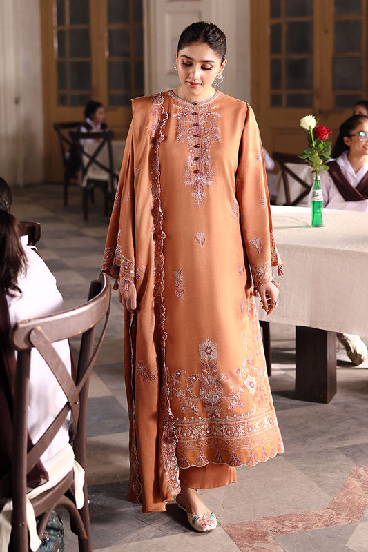 AUTUMN GLAZE-3PC MARINA EMBROIDERED SUIT