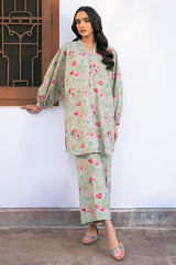 MYSTIC FOREST-2 PIECE PRINTED KHADDAR SUIT