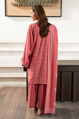 ROSY DUSK-3PC (SHIRT,TROUSER & DUPPATA)