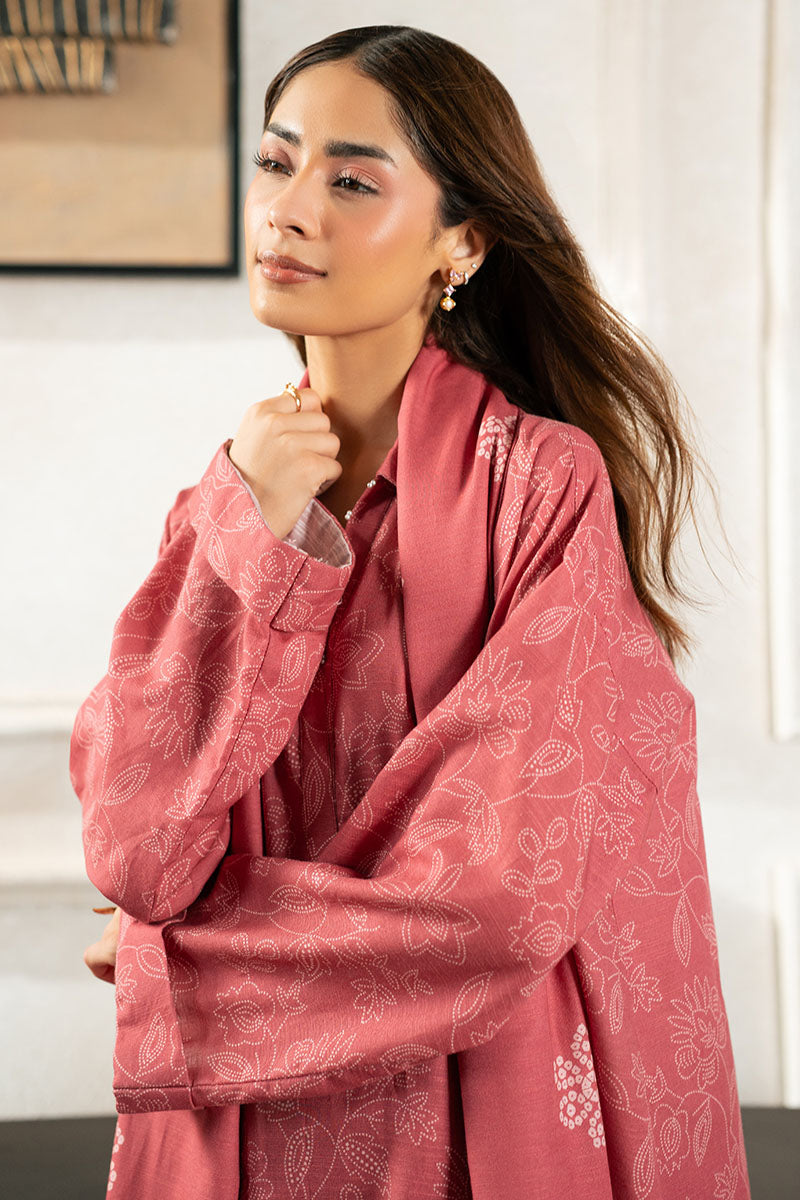 ROSY DUSK-3PC (SHIRT,TROUSER & DUPPATA)