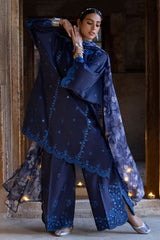STAR GAZE-3PC EMBROIDERED LAWN SUIT
