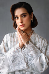 MESH BLOOM-3PC (SHIRT, TROUSER & DUPATTA)