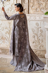 DESERT TAUPE-3PC (SHIRT, TROUSER & DUPATTA)