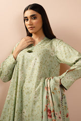 MINT FROST-2 PC (SHIRT & DUPATTA)