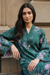 GARNET SPRINKLE-2PC KHADDAR PRINTED SUIT