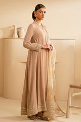 SOFT BEIGE-2PC (SHIRT & TROUSER)