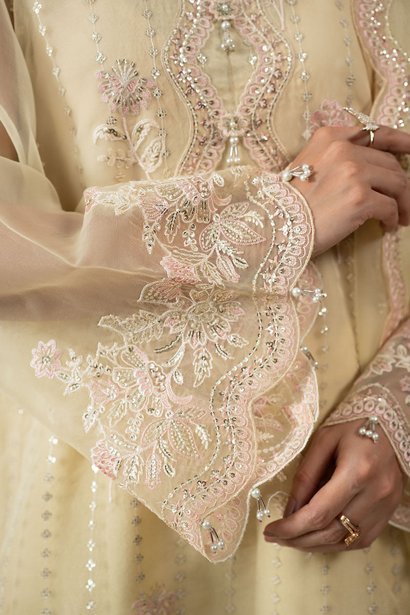 ROSETTE GLOW -3PC (SHIRT, TROUSER & DUPATTA)
