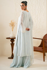 AQUA DREAM-3PC (SHIRT, TROUSER & DUPATTA)