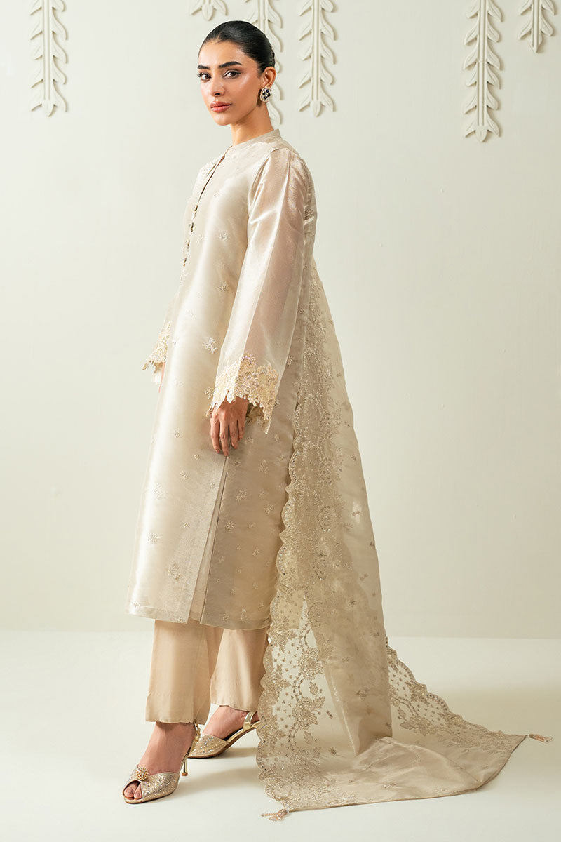 ZINC GOLD-2PC(SHIRT & DUPPATA)