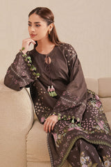 ENCHANTED FLORA-2 PIECE PRINTED LAWN SUIT
