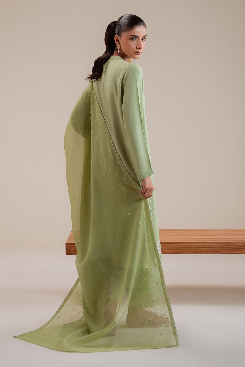 PALM TREE-3PC (SHIRT, TROUSER & DUPATTA)