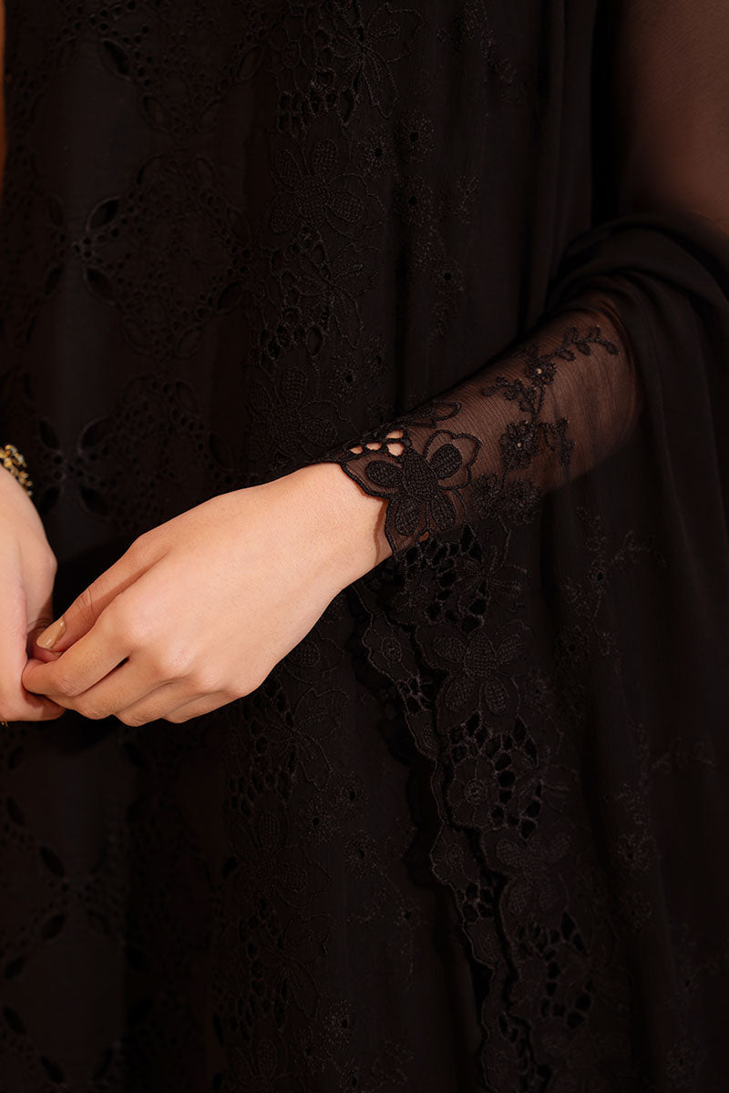 CHANTELLE LACE-3PC CHIKANKARI SUIT