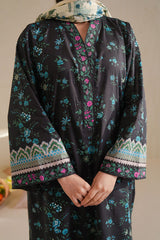AQUA GRACE-3 PIECE PRINTED LAWN SUIT