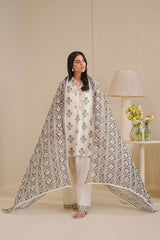 IKAT ESSENCE-3 PIECE PRINTED LAWN SUIT