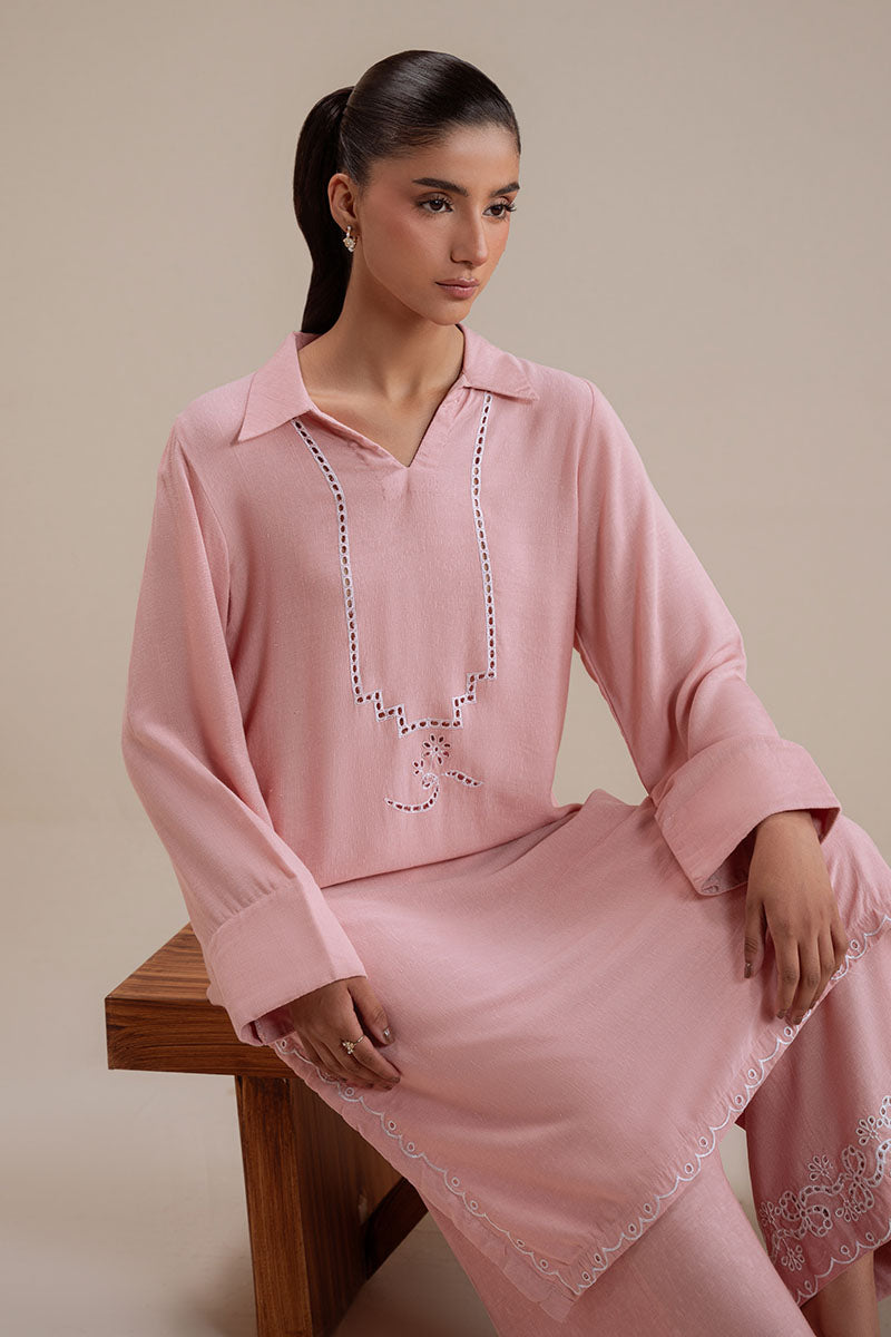 ROSE QUARTZ-2PC (SHIRT & TROUSER)