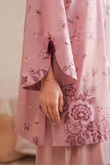 FLORAL BLUSH-3 PIECE PRINTED LAWN SUIT