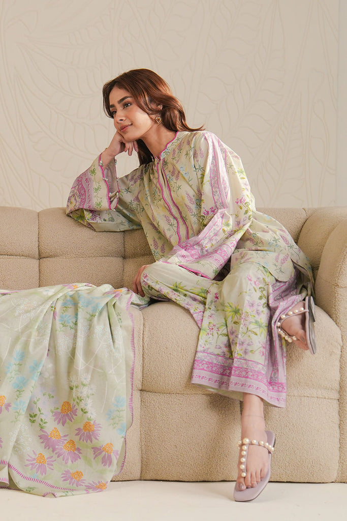 GARNET TALE-3 PIECE PRINTED LAWN SUIT