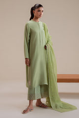 PALM TREE-3PC (SHIRT, TROUSER & DUPATTA)