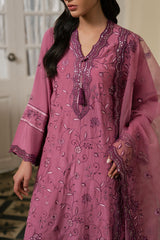 ORCHID AURA-3PC (SHIRT, TROUSER & DUPATTA)