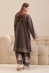 ENCHANTED FLORA-2 PIECE PRINTED LAWN SUIT