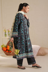 AQUA GRACE-3 PIECE PRINTED LAWN SUIT