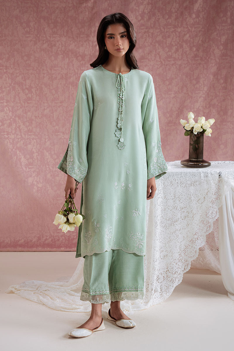 GREEN REVERIE-2PC (SHIRT & TROUSER)