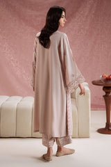 PEACH WHISPER-2PC (SHIRT & TROUSER)