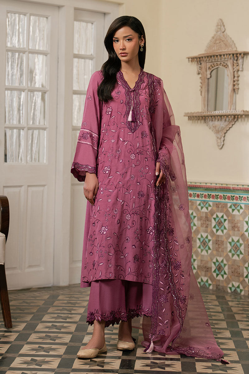 ORCHID AURA-3PC (SHIRT, TROUSER & DUPATTA)