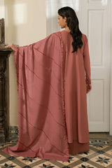 RUSTIC MEADOW- 3PC EMBROIDERED LAWN SUIT