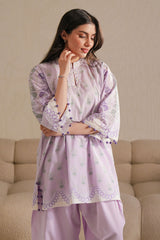 OPULENT ORCHID-2 PIECE PRINTED LAWN SUIT