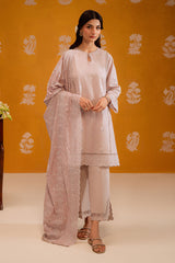 TENDER GRACE-3PC CHIKANKARI SUIT